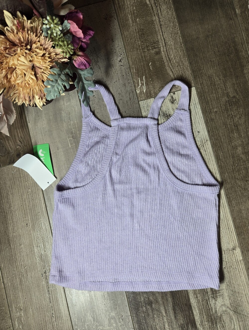 NWT Honeydew Intimates Ribbed Lavender “Bet On It” Tank Top Size Medium - Picture 2 of 16
